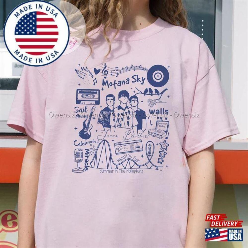 Retro Jonas Brothers Shirt For Fan Brother Classic